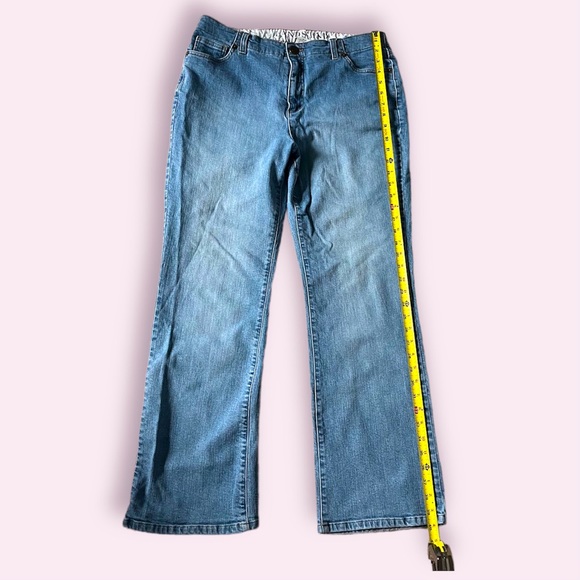 Vintage Lands End Classic Waist Boot Cut Size 14 - Picture 6 of 7